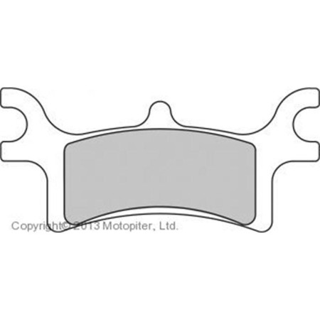 Brake pads for utilitarian ATV Polaris, FDB2176SG
