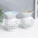 Aroma lamp ceramics "heart from hearts" mix 9x7.5x7.5 cm