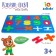 Bright numbers rug-puzzle, Mix colors