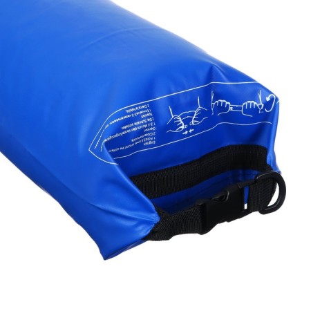 Yugana hairshome, PVC, waterproof 20 liters, one belt, blue-8