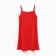 Night shirt female, red color, size 52