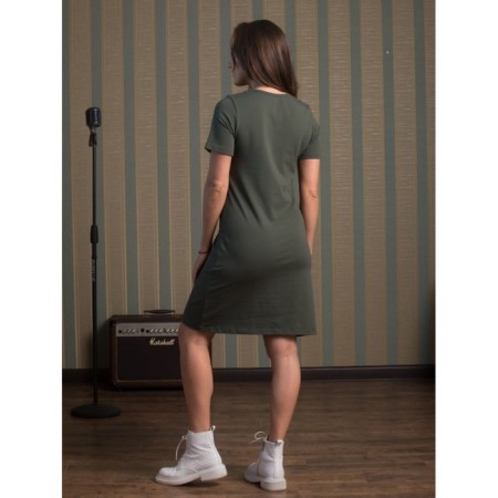 Women's dress My Planet, size 48, Khaki color-2