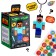Toy - Funny Box Surprise "My World": children's keychain, stickers