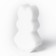 Bathing sparks "animals", 14 × 9 × 4 cm, super -furry foam, white color