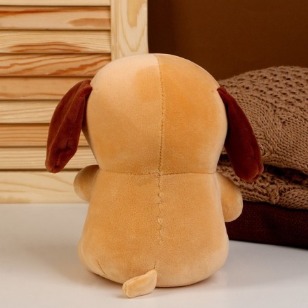 Soft toy "Dog", size 22 cm, redhead color-2