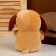 Soft toy "Dog", size 22 cm, redhead color