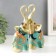 Souvenir Polystone "African Elephant" set 2 pcs 6x17x21 cm