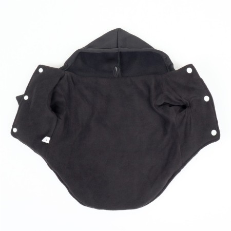 Dog jacket "Sport" with a hood, size m, black-8