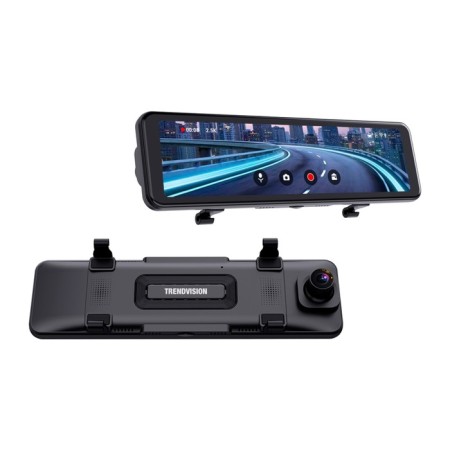 Trendvision Carplay Mirror, 2 cameras, Full HD, 1920x1080, 275x70 mm 10222-4