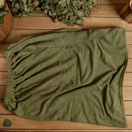 Kilt for a bathhouse and male sauna, 145x60 cm, terry, mix-10
