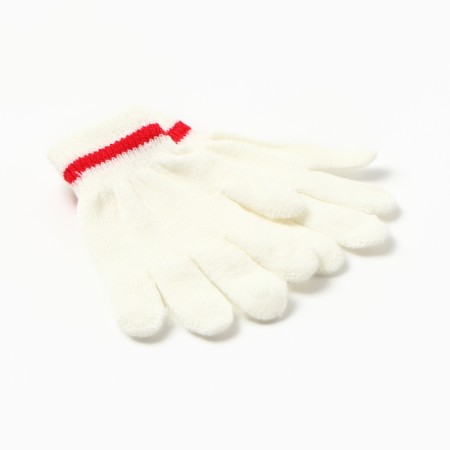 Children's gloves minku, milk color, 15 cm-1