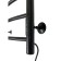 Electric towel "Sanprise" Classic P8, 500x800 mm, universal, black