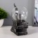 Plasma ball "America" ​​gray 12x6x16 cm Risalux