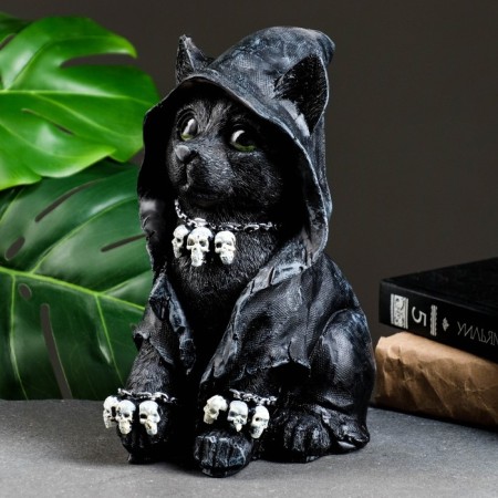Figure "Koti Hippie" Black, 26x13x16cm-3