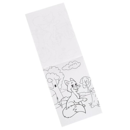 Coloring "100 sheets. Forest animals"-1