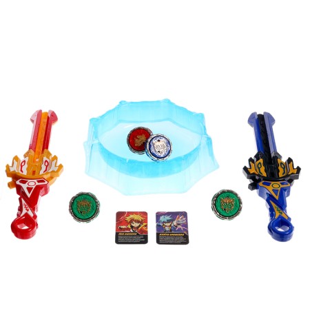 A set of wolves Ultra Spin “Battle of gladiators”, 4 tops, 2 launch devices, arena-1