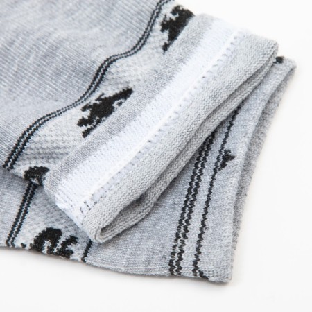 Women's socks, gray color, size 23-25-3