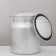 Aluminum can, 18 l, with a lid