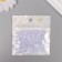 Glass 8/0 "Marshmallow. Matte. Blue" 10 g