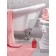 Tainted tange Doris Pink, size 30x50 cm, pink color