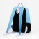 Youth backpack from lightning textiles, 1 pocket, textura, black/blue color