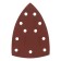 Triangle abrasive Denzel 738697, on the thief. Submit, P 600, 150x150x100 mm, 5 pcs.