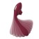 Vibrator Oka-Fucks, with vacuum-wave clitoris stimulation, 20 modes, burgundy