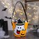 Decorative basket "Ghost and pumpkin", 12.5x12.5x25 cm