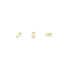 Crystals for volumetric inlay TNL Baget, No. 5, Yellow, 10 pcs