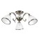 Diego chandelier 3XE27 40W bronze 50x50x28cm