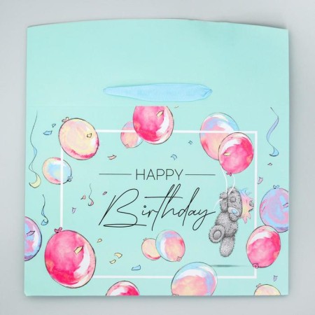 Package-Korobok, 20x28x13 cm "Happy Birthday", packaging, me to you-2