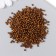 Beads "Astra" 11/0, 20 g (308 brown/transparent with a color center)