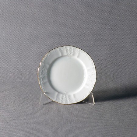 Dessert plate bernadotte, decor "Gold Gold", 17 cm