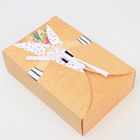 Box Gift team, packaging, “bouquet”, 28 x 18 x 8 cm