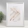Photo frame Plastic "Mira" 21x30 cm, 421 silver (plastic screen)