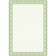 A4 Certificate-Certificance, 25 Calligrata "Green Ornament", 120 g/m2