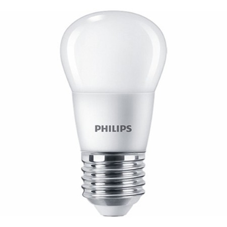 Sovetodiode lamps Philips P45, 6 W, E27, 620 LM, 2700K, glow warm white