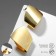 Earrings Metal "Geometry" Inversion, Color Gold
