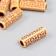 Beads for creativity Plastic "Ethno. Flowers on the Cilidra" set of 20 g 1x1x3 cm