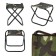 Tourist Tourist folding Green Glade RS210, camouflage