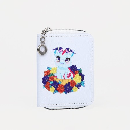 Children's wallet with lightning, blue color