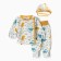 Kit for newborns, white/dino color, height 62 cm