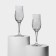 A set of glasses for champagne "Lace", 200 ml, diameter 5.3 cm, height 20.5 cm, 2 pcs