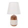 Hannah table lamp E14 40W Beige copper 20x20x33cm