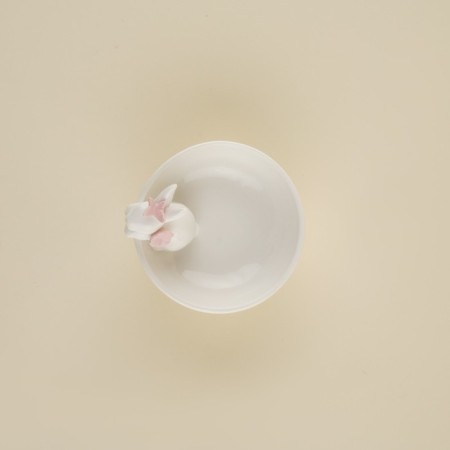 Sl Home "Forest Rabbit", 13 × 10.7 cm, white color-3