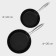 Set of Magistro Rock Stone pan, 2 items: D = 22 cm, D = 26 cm, kitchen forceps, anti -stick coating, induction