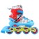 Set: Roller skates sliding Hot Wheels, light wheels, protection, p. S (30-33)