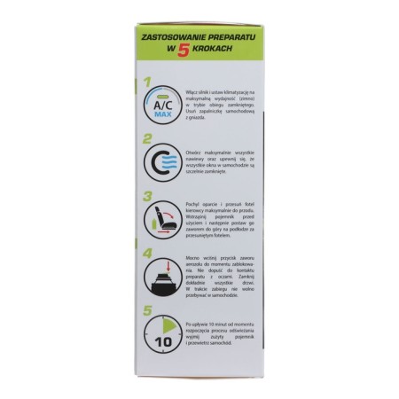 PLAK Airclim air conditioning cleaner, lemon, 150 ml-2