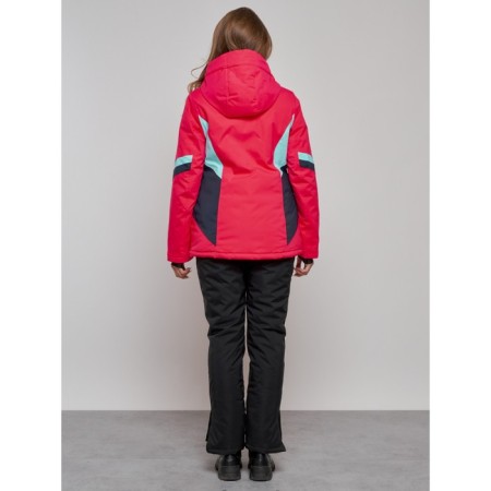 Ski jacket female, size 44, pink color-13