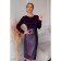 Women's dress 4557, size 44